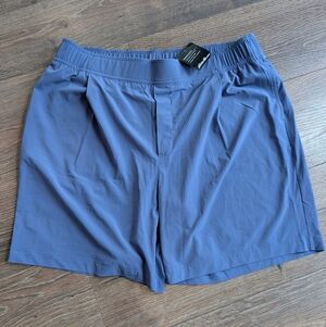 Eddie Bauer Women’s Departure 7” Shorts Blue Size L New With Tags Travel Shorts